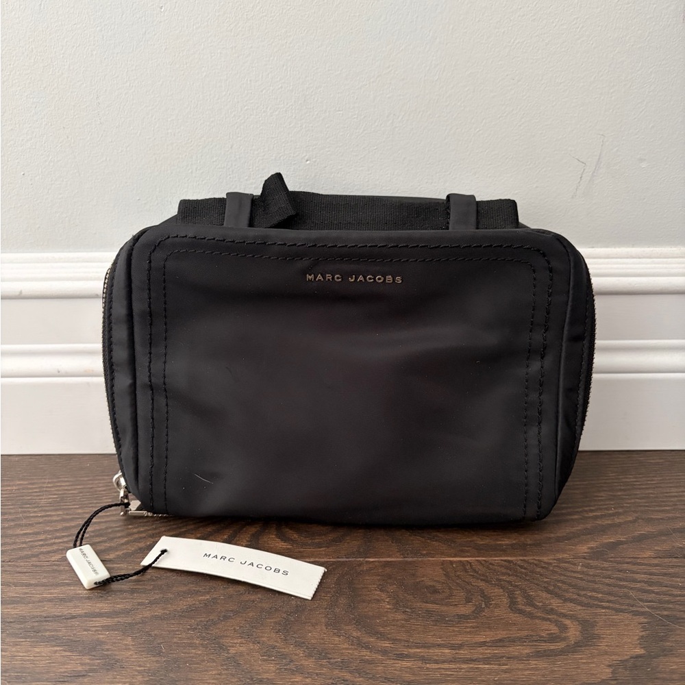 Marc Jacobs Black Nylon Toiletry Pouch